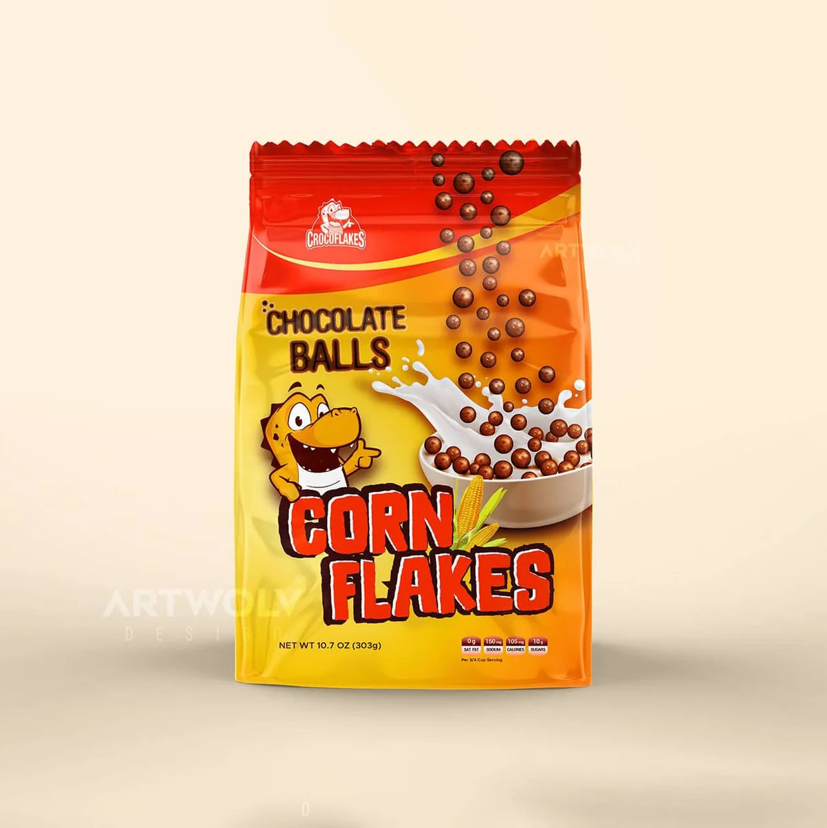 Croco Flakes — Product packaging and range application — Saudi Arabia
