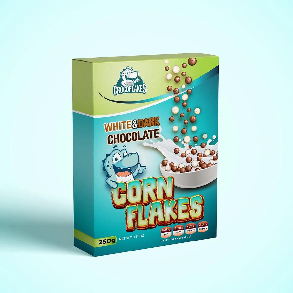 Croco Flakes — Cereal packaging family and flavour system — Saudi Arabia