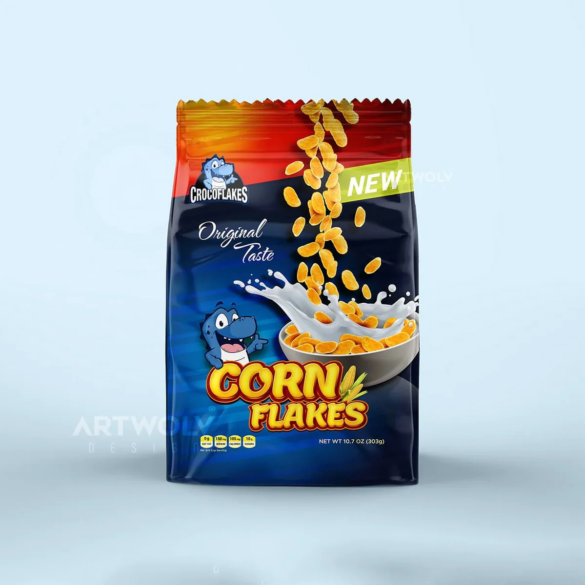 Croco Flakes — Packaging and product-system application — Saudi Arabia