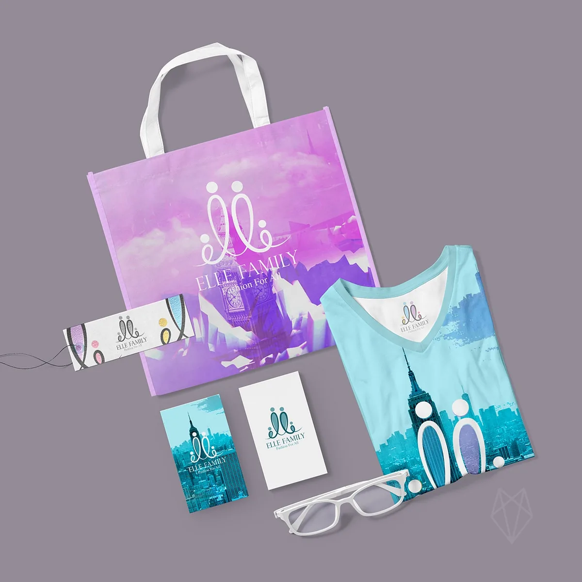 ELLE Family Fashion — Logo design and identity development — Russia