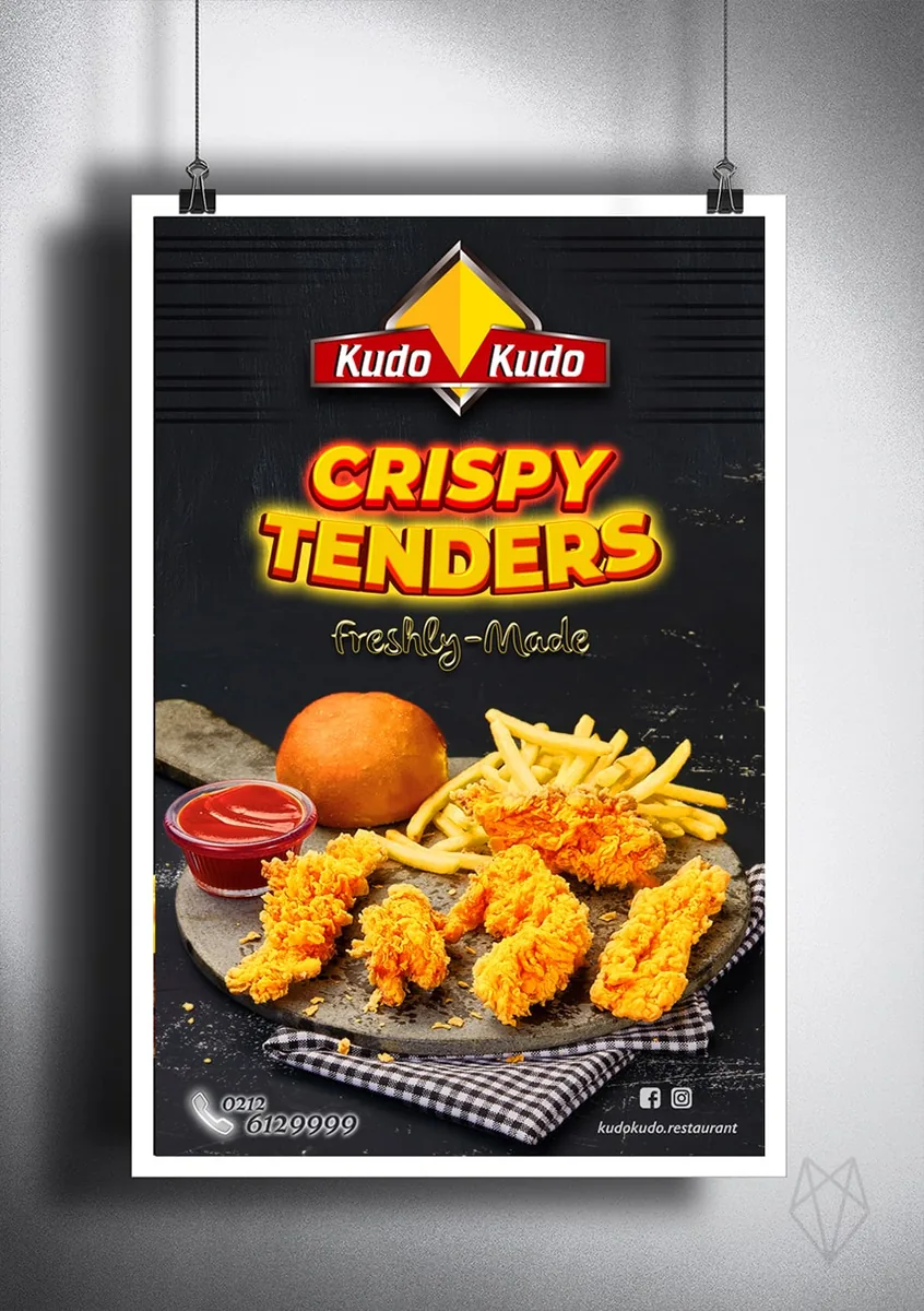 Kudo Restaurant — Menu and promotional application — Istanbul — Türkiye