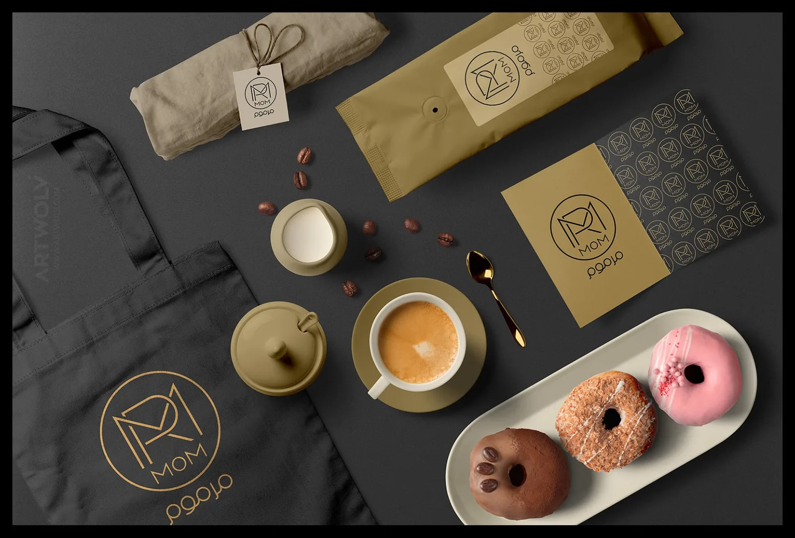 Marmom Restaurant & Cafe — Product packaging and range application — Riyadh / Jeddah — Saudi Arabia
