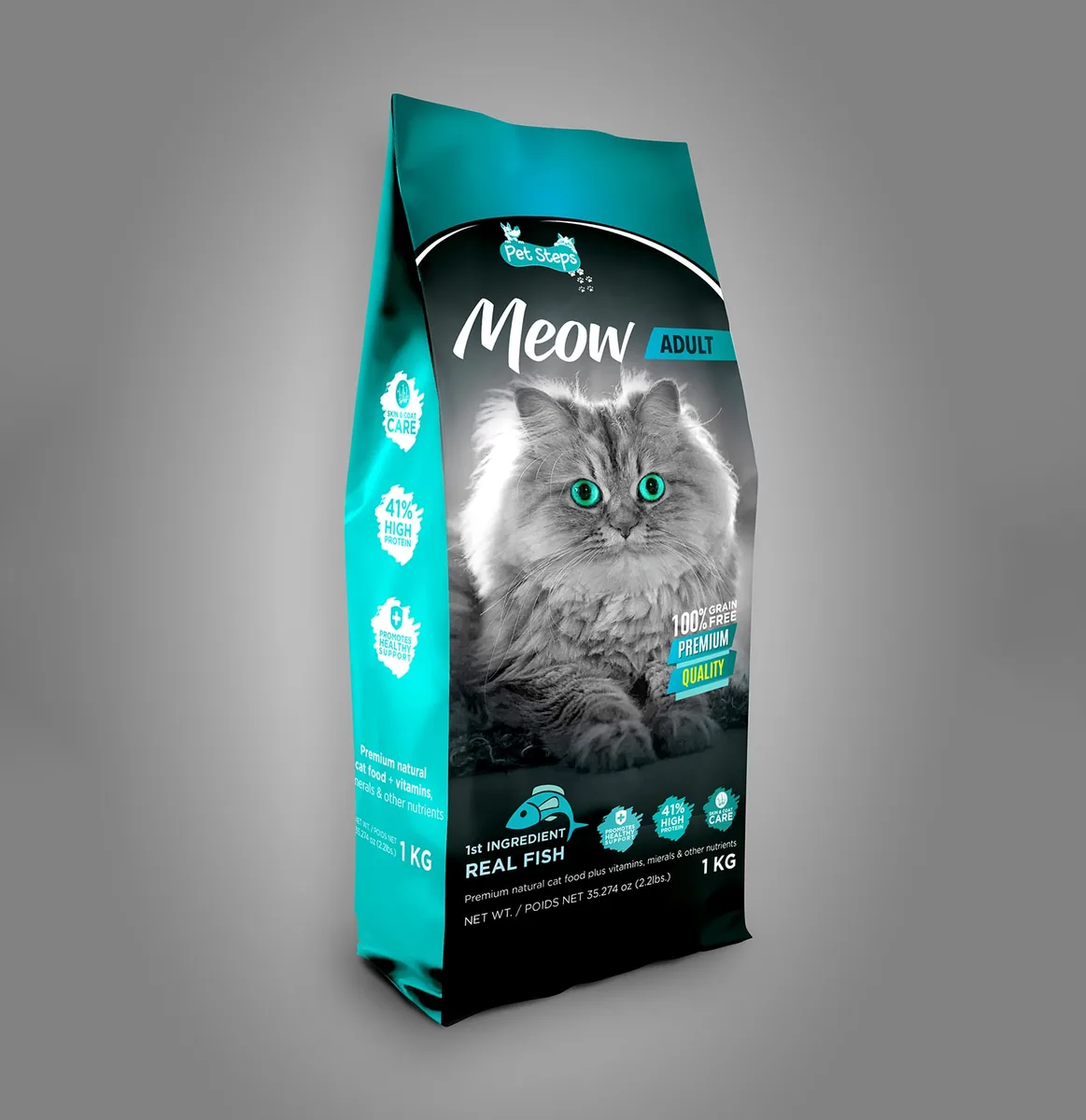Pet Steps / Infinity International Trading — Product packaging and range application — Saudi Arabia & Türkiye